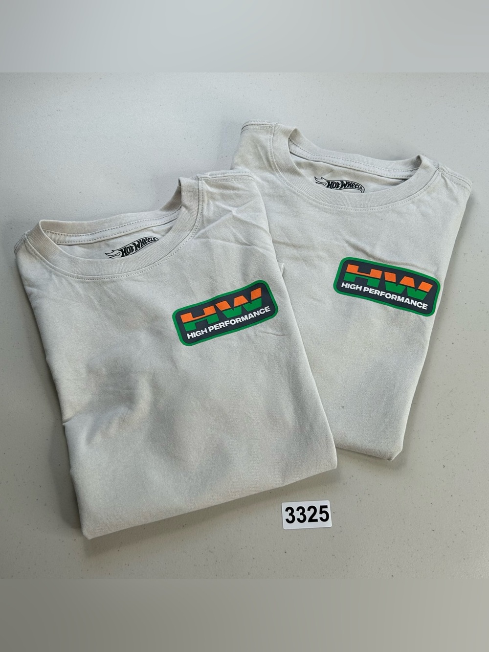 Hot Wheels Shirt Boys Medium Car Graphic Tee NWT Tan 2 Pack